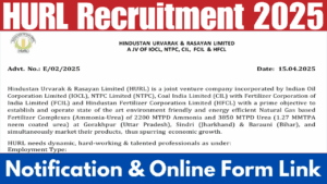 HURL Recruitment 2025
