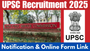 UPSC Recruitment 2025