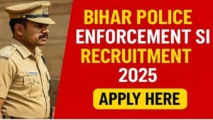 Bihar Police Enforcement SI Recruitment