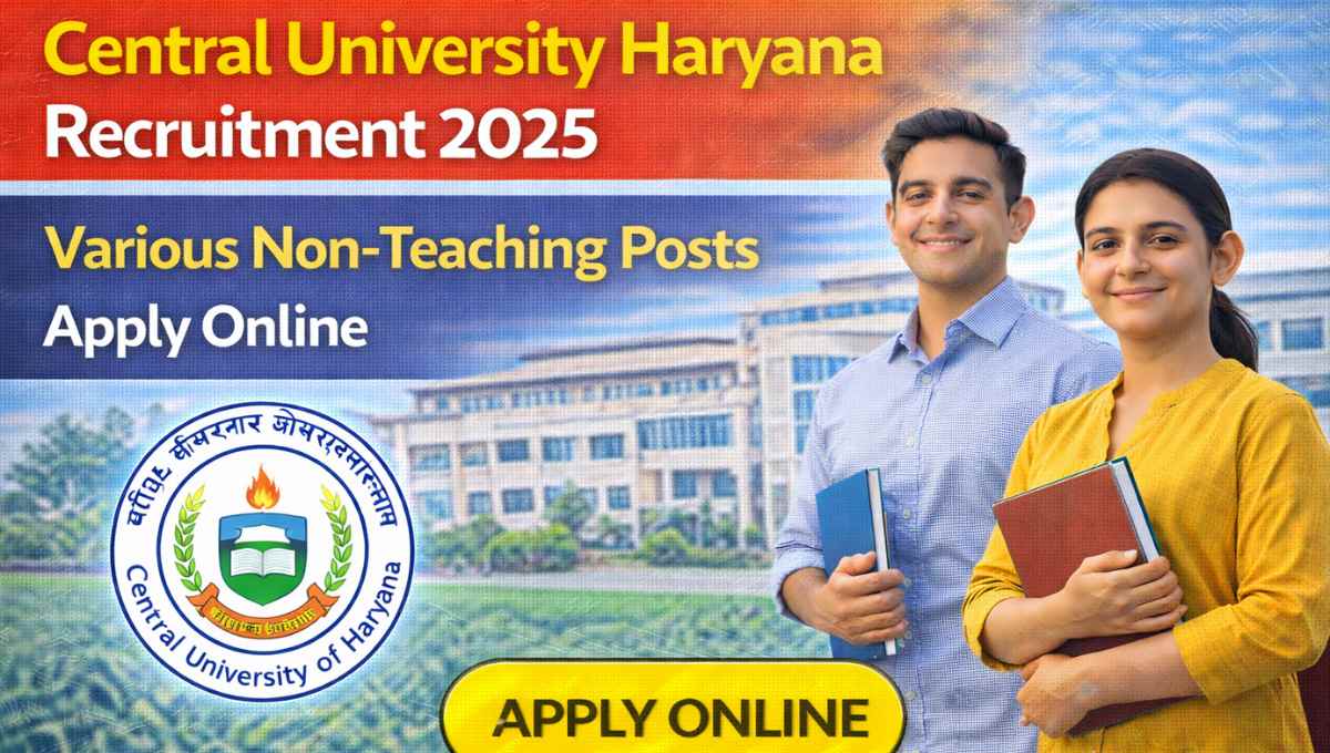 Central University of Haryana Teaching Recruitment