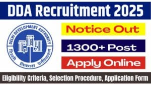 DDA Recruitment