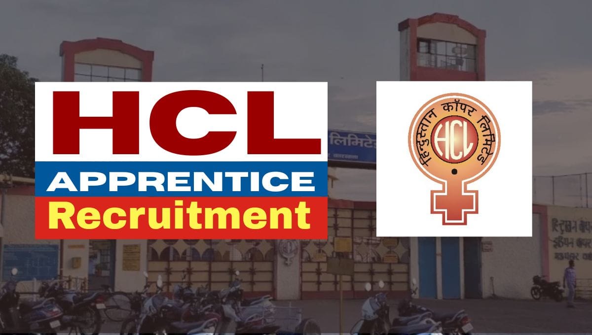 HCL Trade Apprentice Recruitment