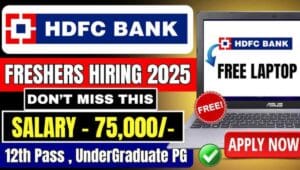 HDFC Bank Recruitment 2025