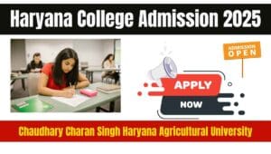 Haryana College Admission 2025