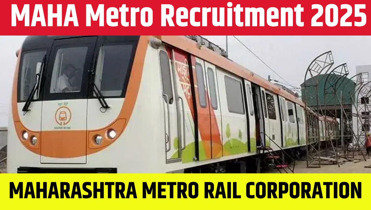 MAHA Metro Recruitment