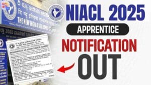 NIACL Apprentice Recruitment 2025