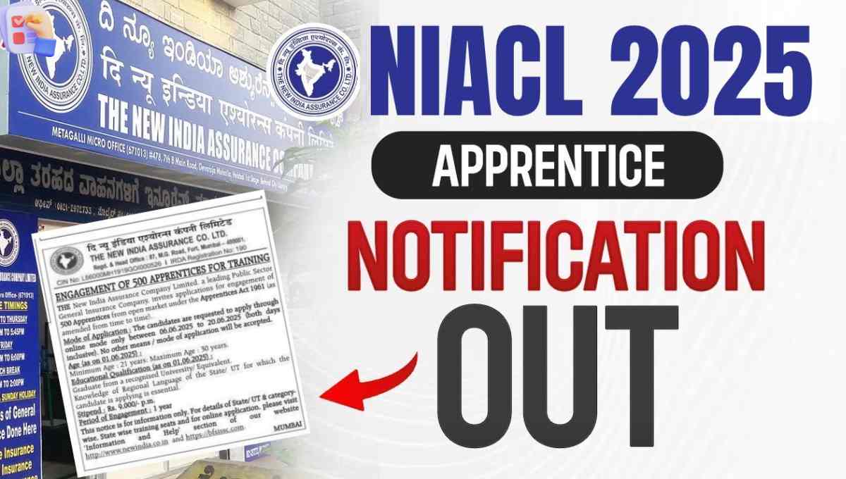 NIACL Apprentice Recruitment 2025