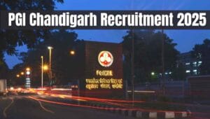 PGIMER Chandigarh Recruitment