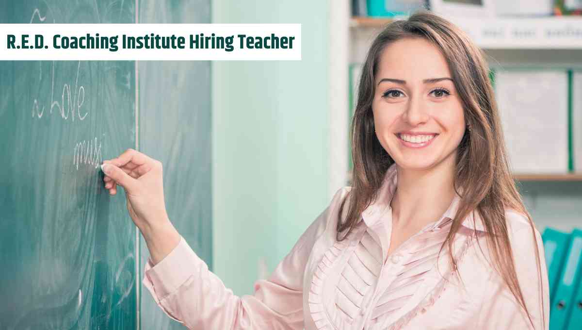 R.E.D. Coaching Institute Hiring