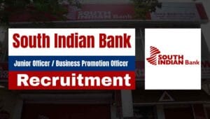 South Indian Bank Junior Officer Recruitment 2026