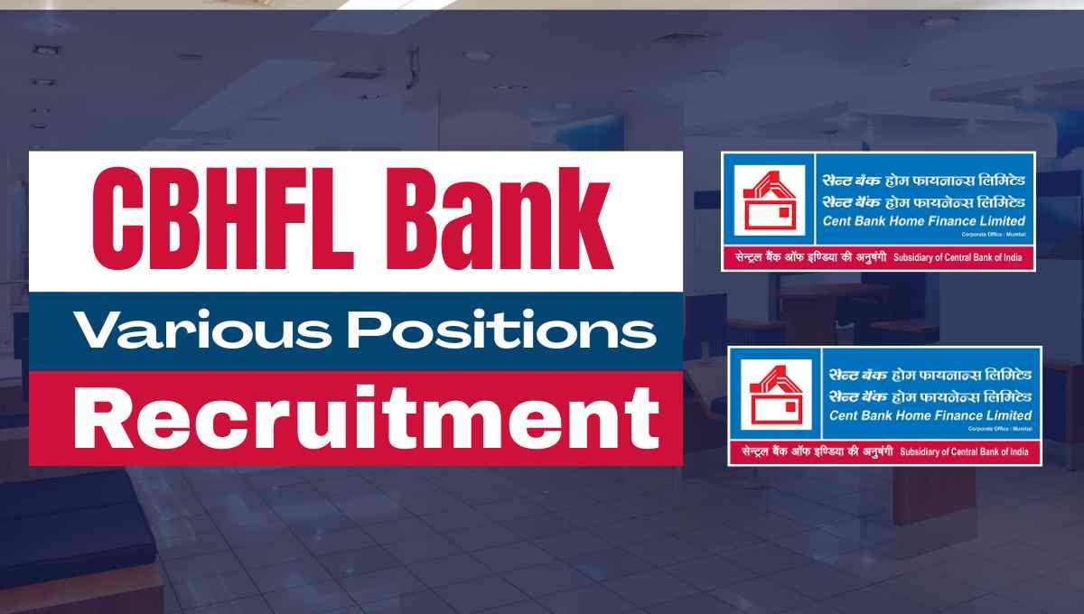 CBHFL Bank Recruitment