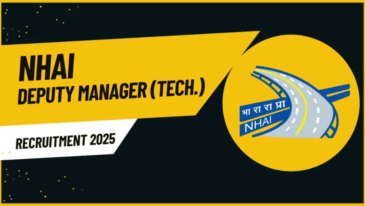 NHAI Deputy Manager Recruitment 2025