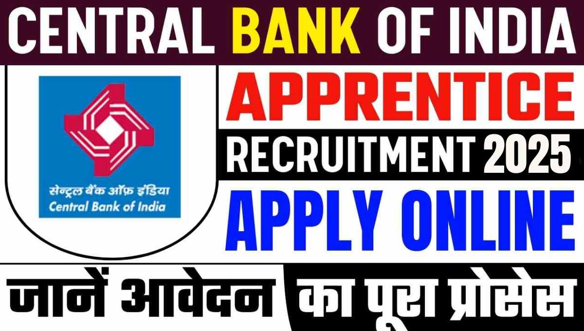 Central Bank of India Apprentice Recruitment