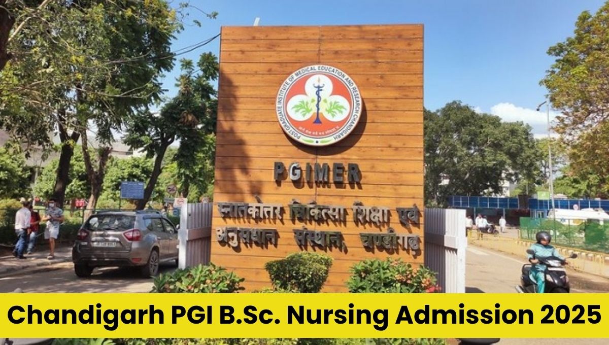 Chandigarh PGI B.Sc. Nursing Admission