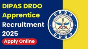 DIPAS DRDO Apprentice Recruitment 2025