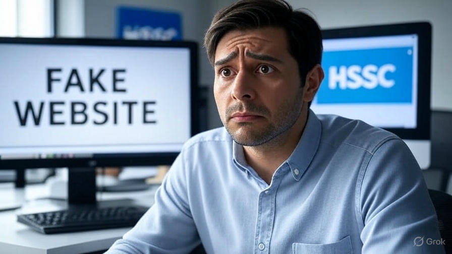 HSSC CET fake wabsite update