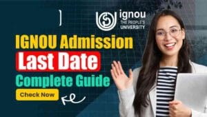 IGNOU Fresh Admission July 2025