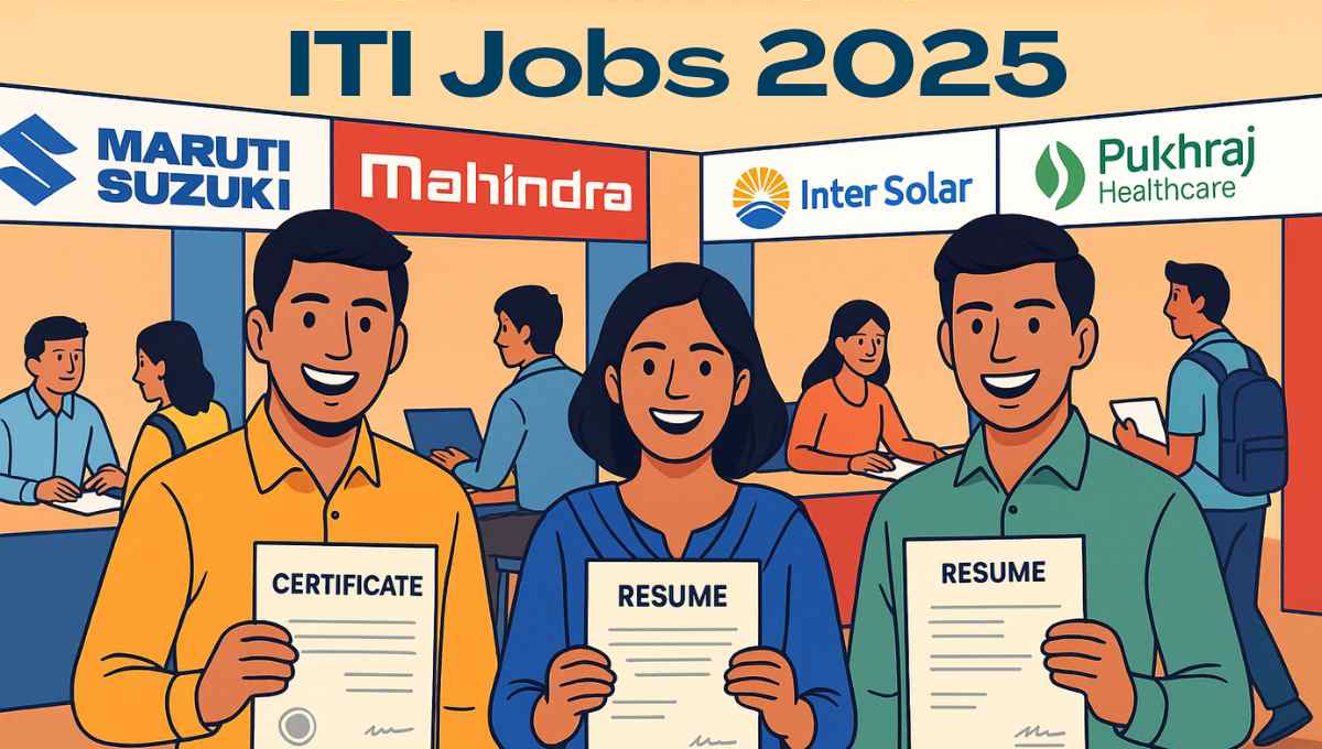 ITI Pass Jobs 2025