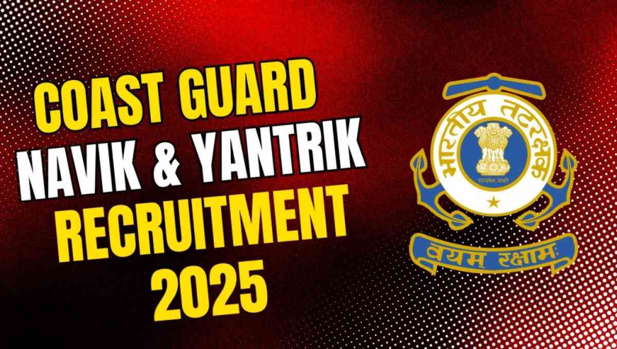 Indian Coast Guard GD DB Yantrik Recruitment