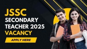 JSSC Secondary Teacher Recruitment