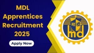 MDL Apprentices Recruitment 2025