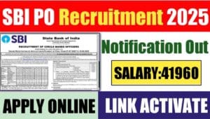 SBI Bank PO Recruitment 2025