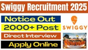 Swiggy Recruitment