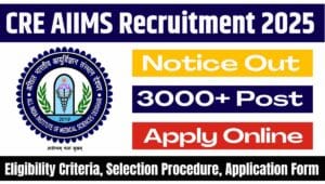 CRE AIIMS Recruitment