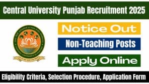 Central University Punjab Recruitment
