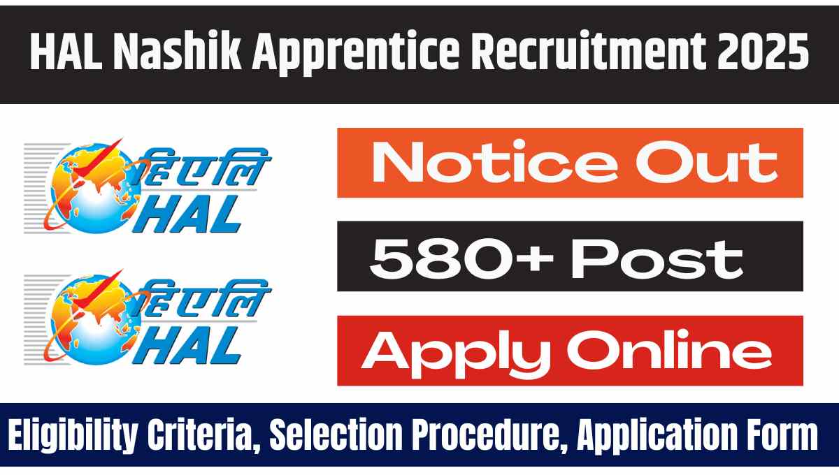 HAL Nashik Apprentice Recruitment