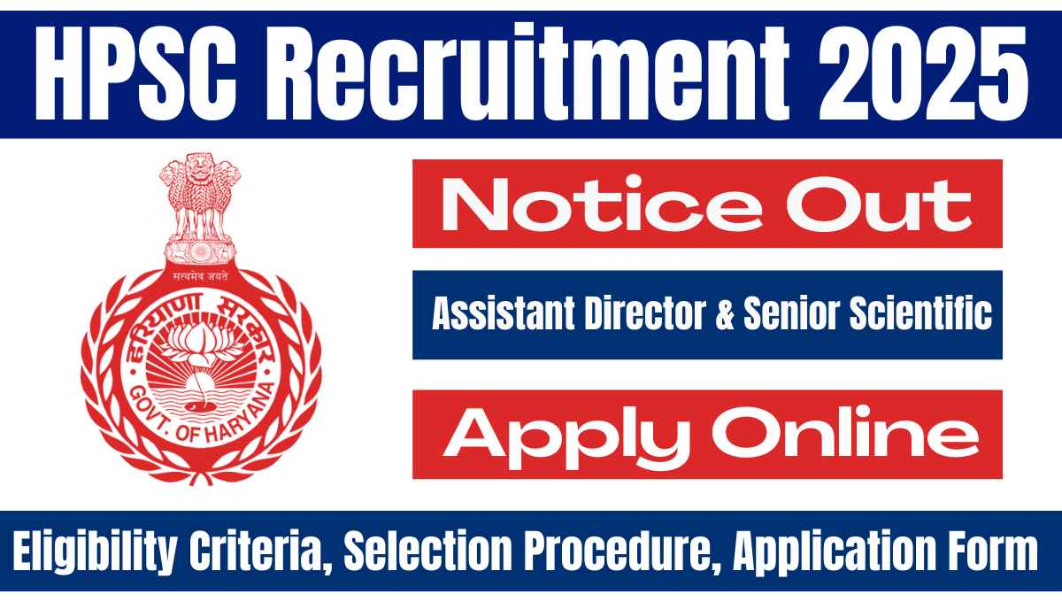 HPSC Assistant Director and Senior Scientific Recruitment