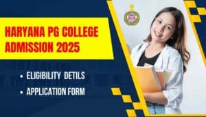Haryana PG College Admission