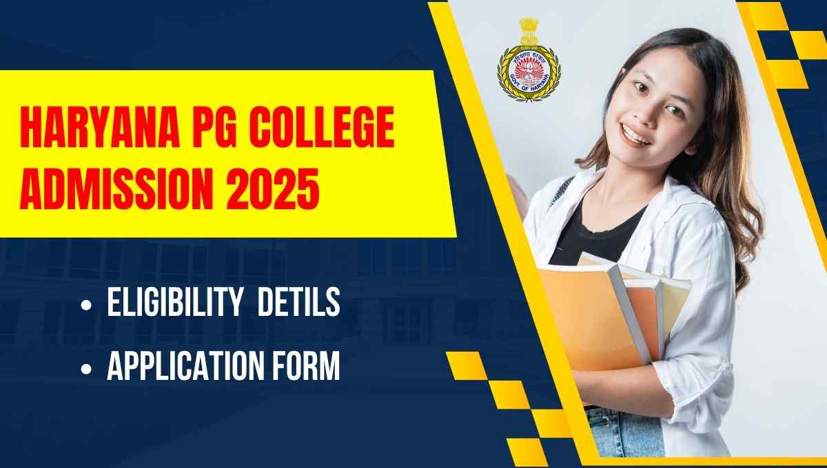 Haryana PG College Admission