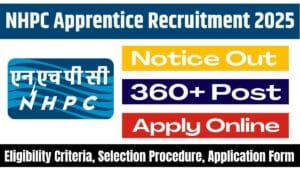 NHPC Apprentice Recruitment 2025