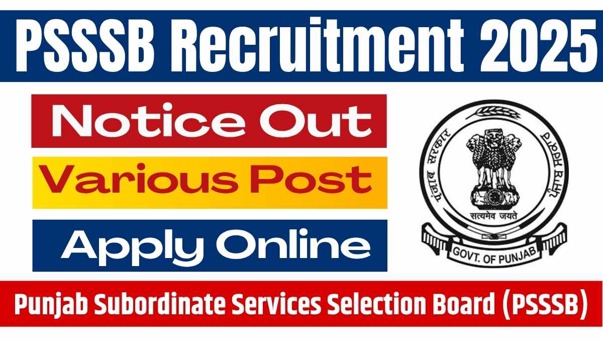 PSSSB Recruitment