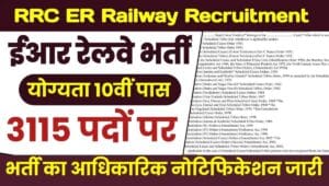 RRC ER Apprentice Recruitment