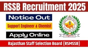 RSSB Support Engineer Recruitment