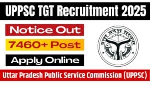 UPPSC TGT Recruitment