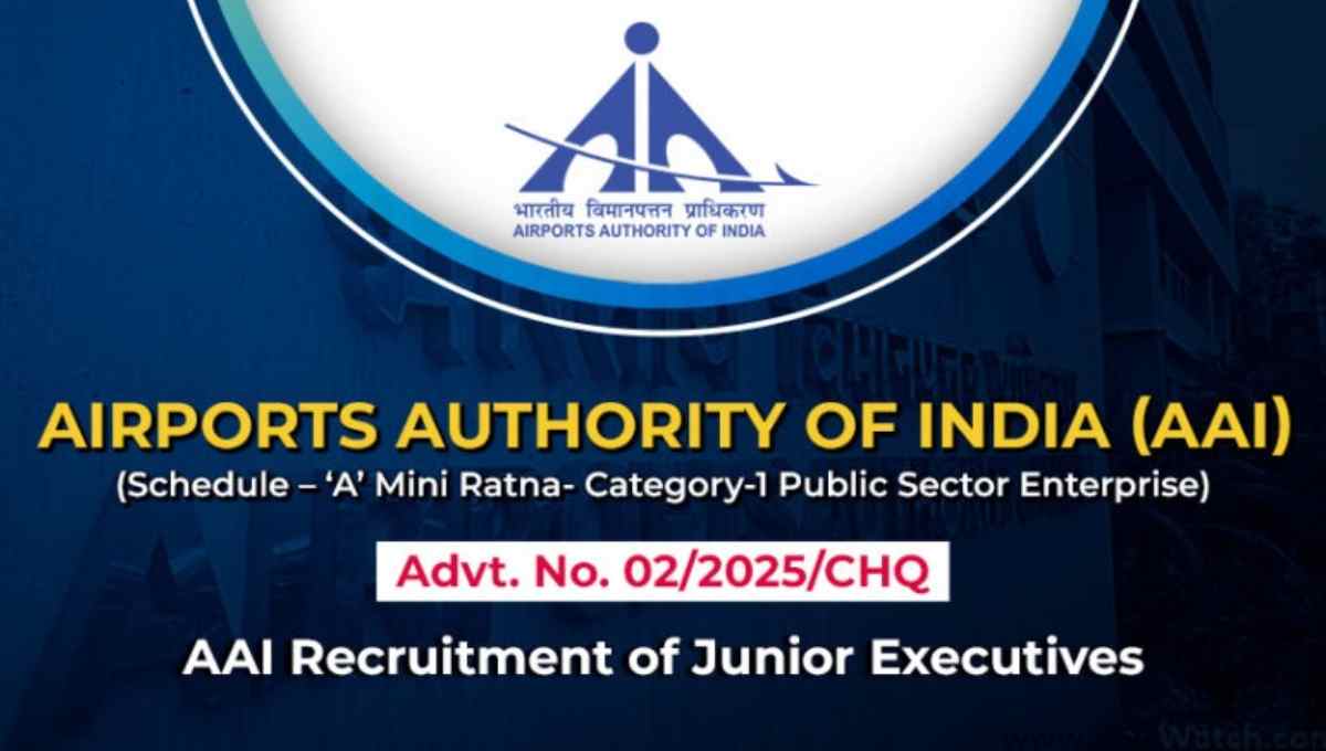 AAI Junior Executive Recruitment