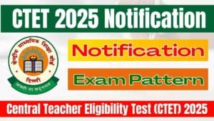 CTET 2025 Notification