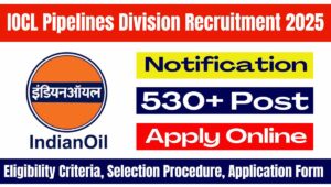 IOCL Pipelines Division Apprentice Recruitment