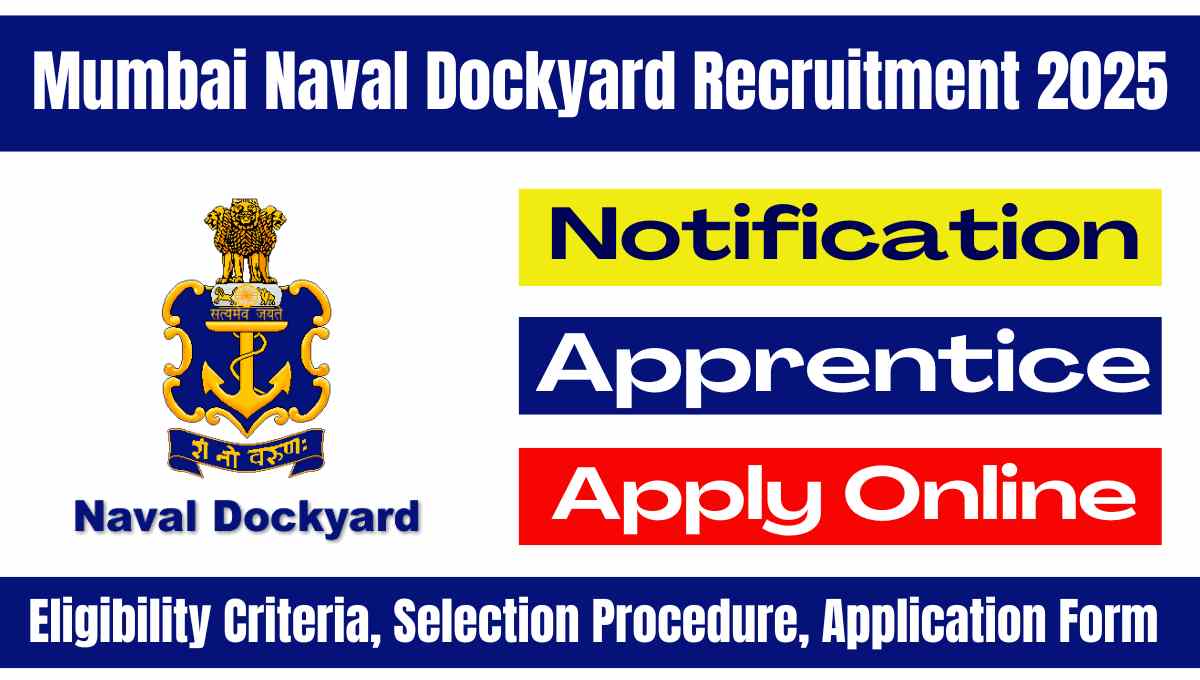 Mumbai Naval Dockyard Recruitment