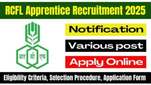 RCFL Apprentice Recruitment 2025