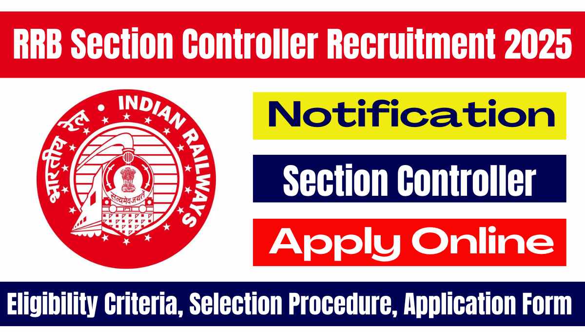 RRB Section Controller Recruitment
