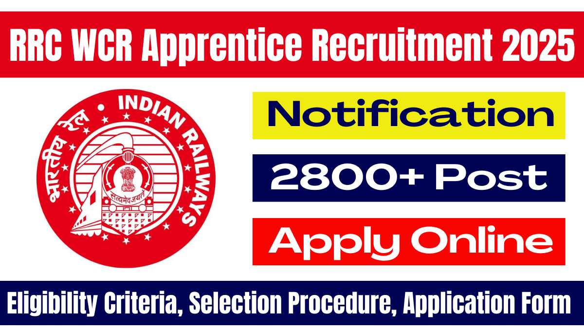 RRC WCR Apprentice Recruitment 2025