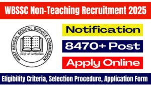 WBSSC Non-Teaching Recruitment