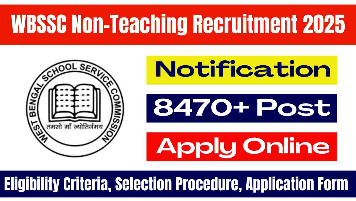 WBSSC Non-Teaching Recruitment