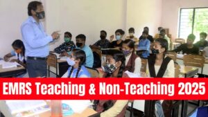 EMRS Teaching & Non-Teaching Recruitment 2025