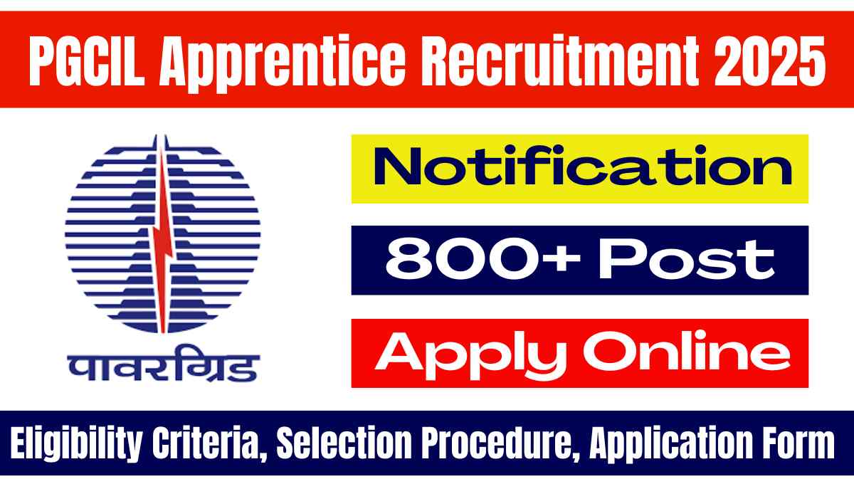 PGCIL Apprentice Recruitment