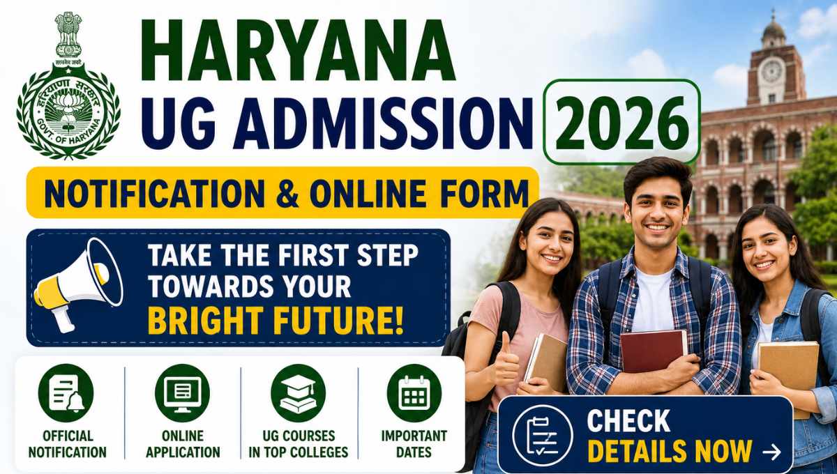 Haryana UG Admission 2026